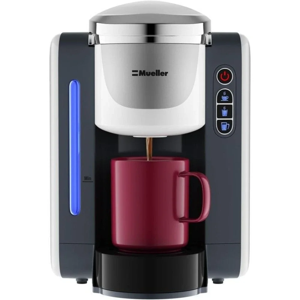Mueller Austria U-700 Single Serve K-Cup Coffee Maker Modern Minimalist Sleek